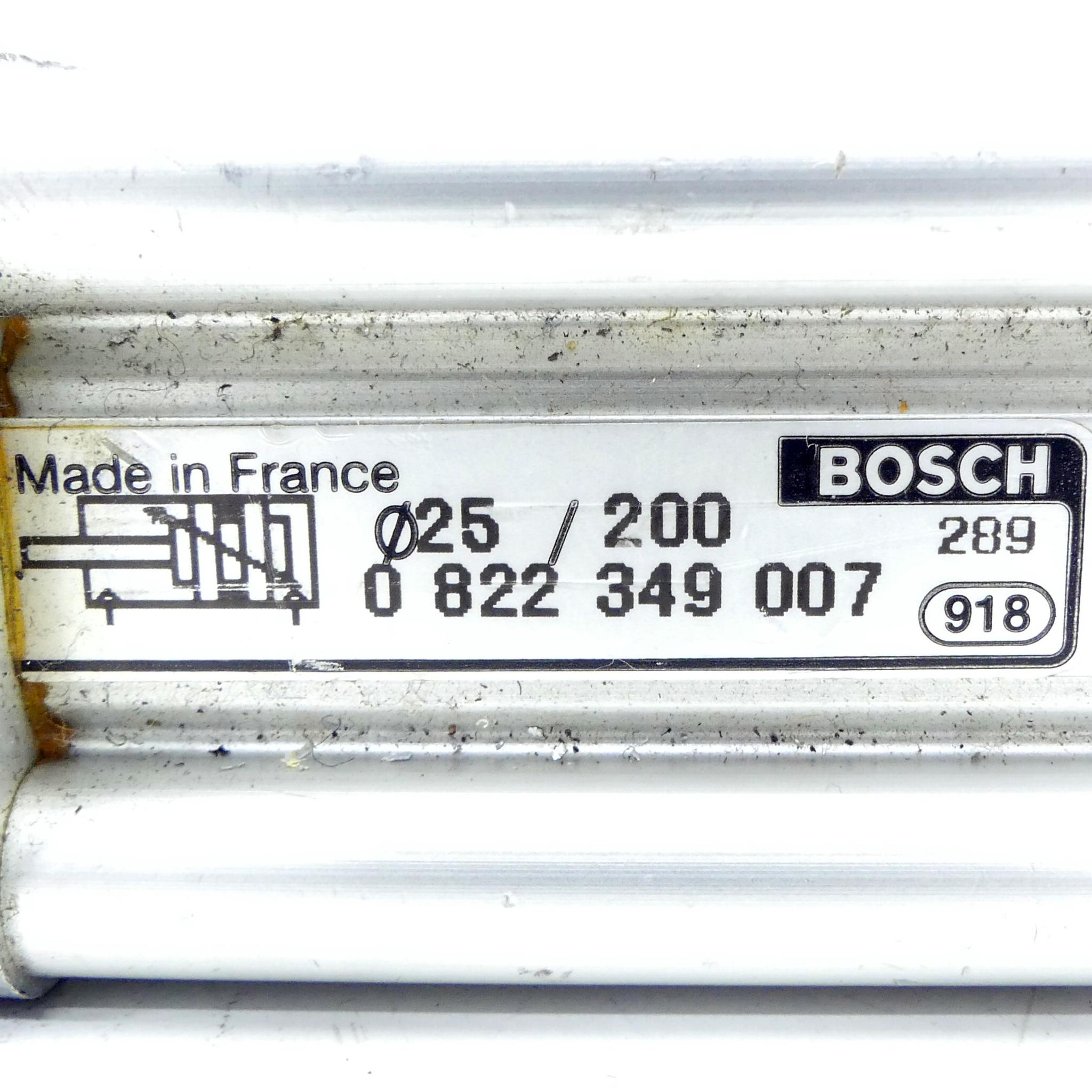 Produktfoto 2 von BOSCH Pneumatikzylinder 0 822 349 007