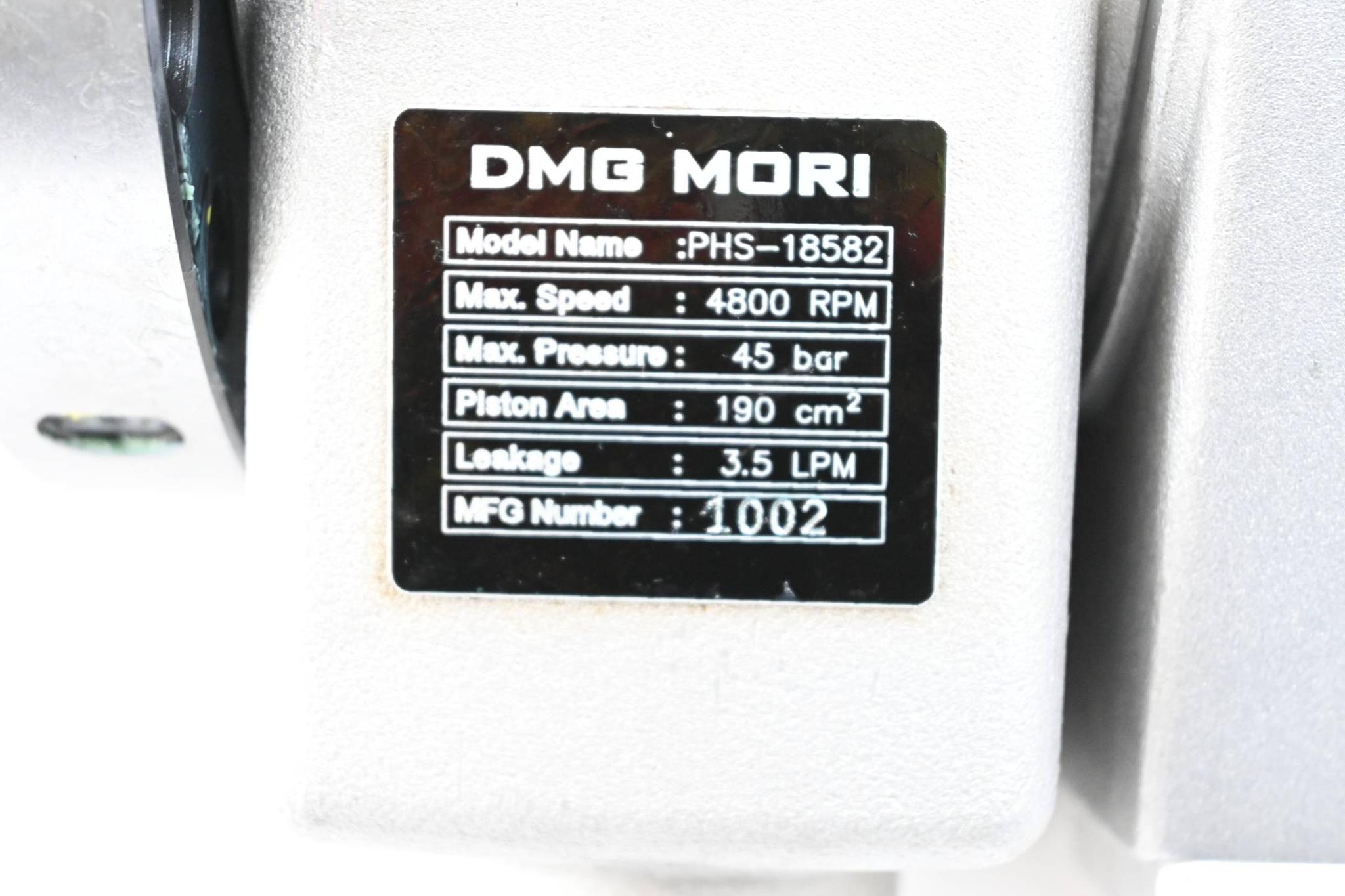 Produktfoto 3 von DMG Mori Kraftspannzylinder 4800 RPM / 45 Bar ( PHS-18582 )