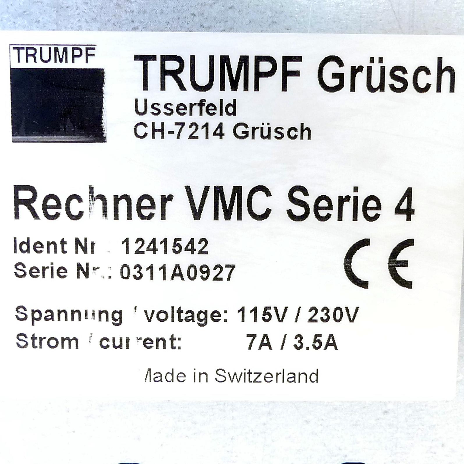 Produktfoto 2 von TRUMPF Rechner VMC Serie 4