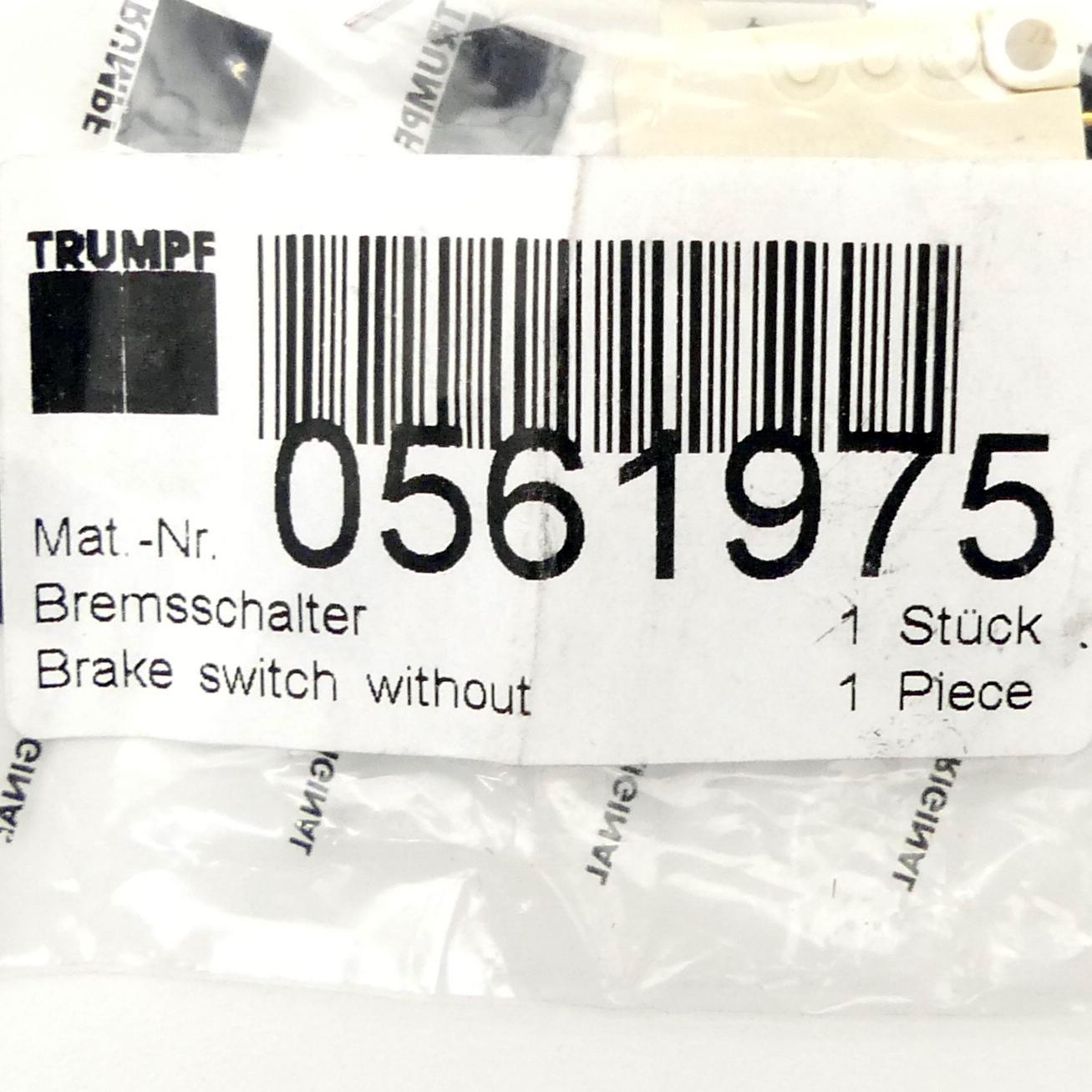 Produktfoto 2 von TRUMPF Bremsschalter