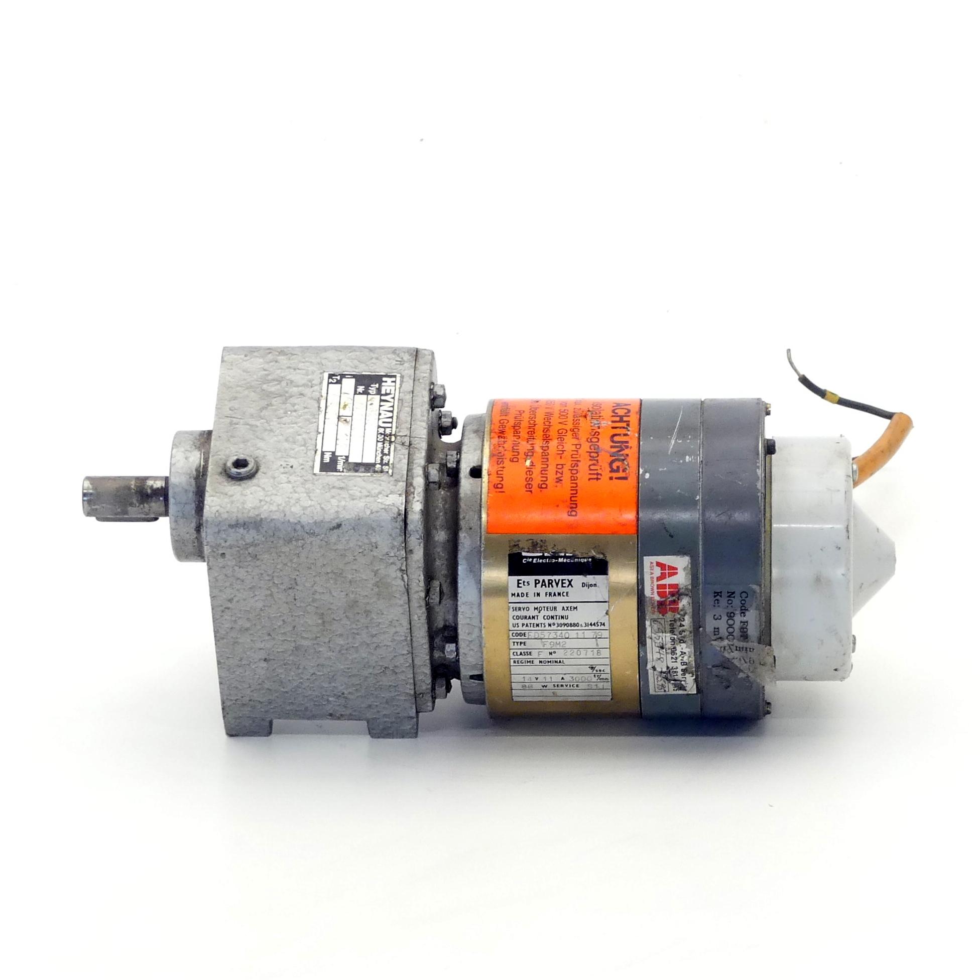 Produktfoto 5 von PARVEX Getriebemotor F9M2