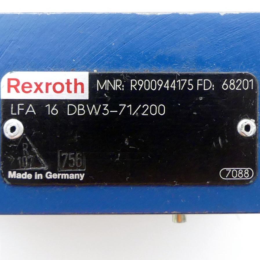 Produktfoto 2 von REXROTH Steuerdeckel LFA16DBW3-71/200