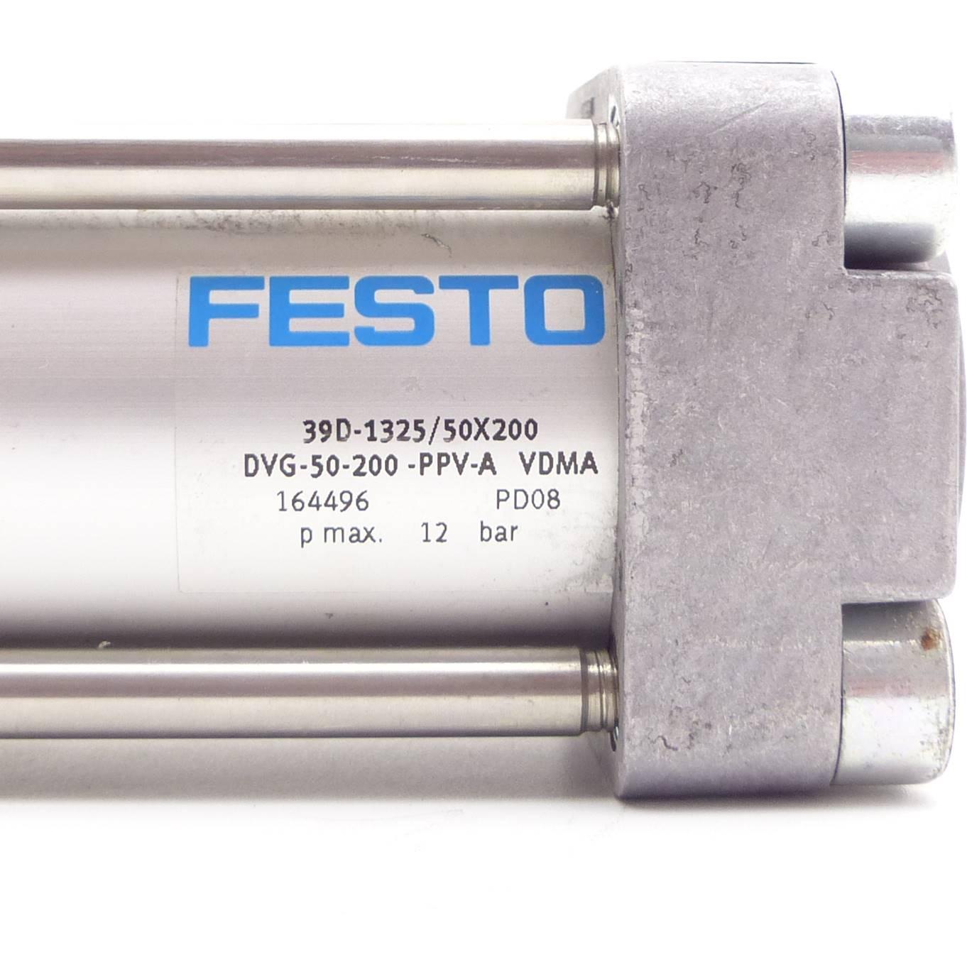 Produktfoto 2 von FESTO Kompaktzylinder DVG-50-200-PPV-A