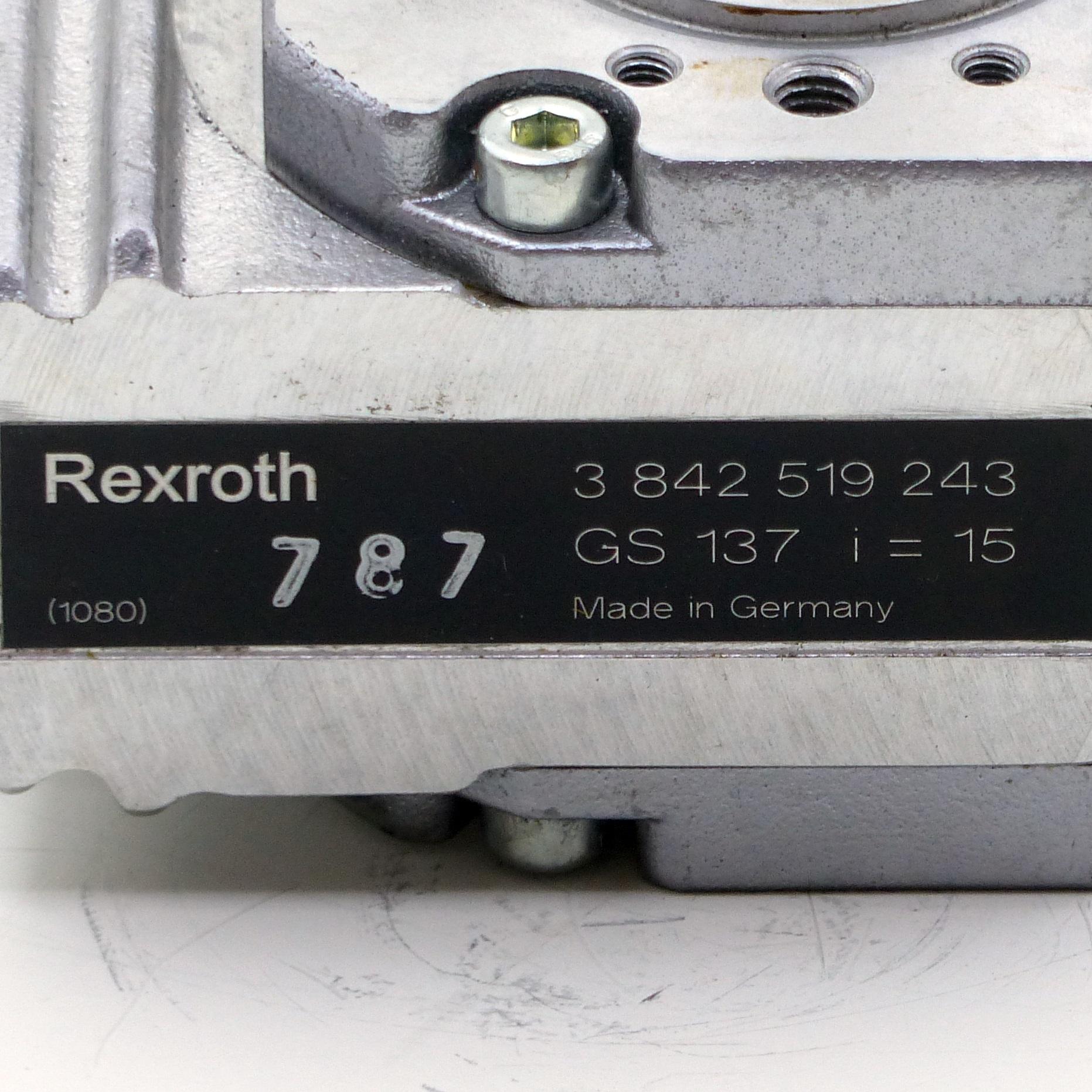 Produktfoto 2 von REXROTH Getriebe