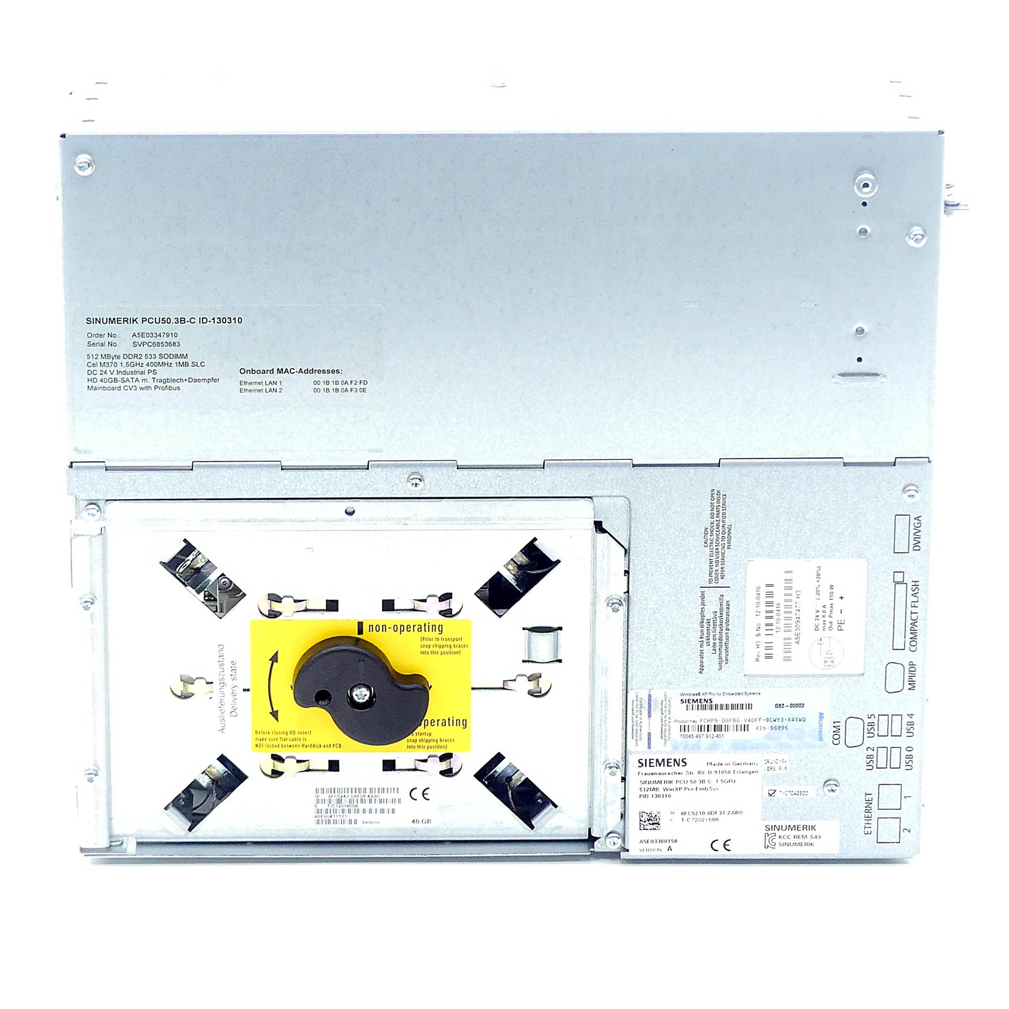 Produktfoto 3 von SIEMENS SINUMERIK Elektronisches Steuergerät