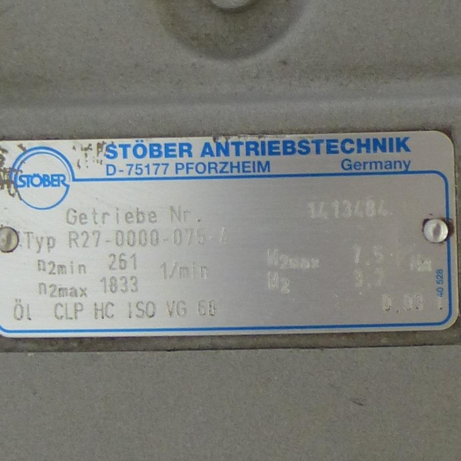 Produktfoto 3 von STÖBER Getriebemotor FDR 80B/ 4 Q