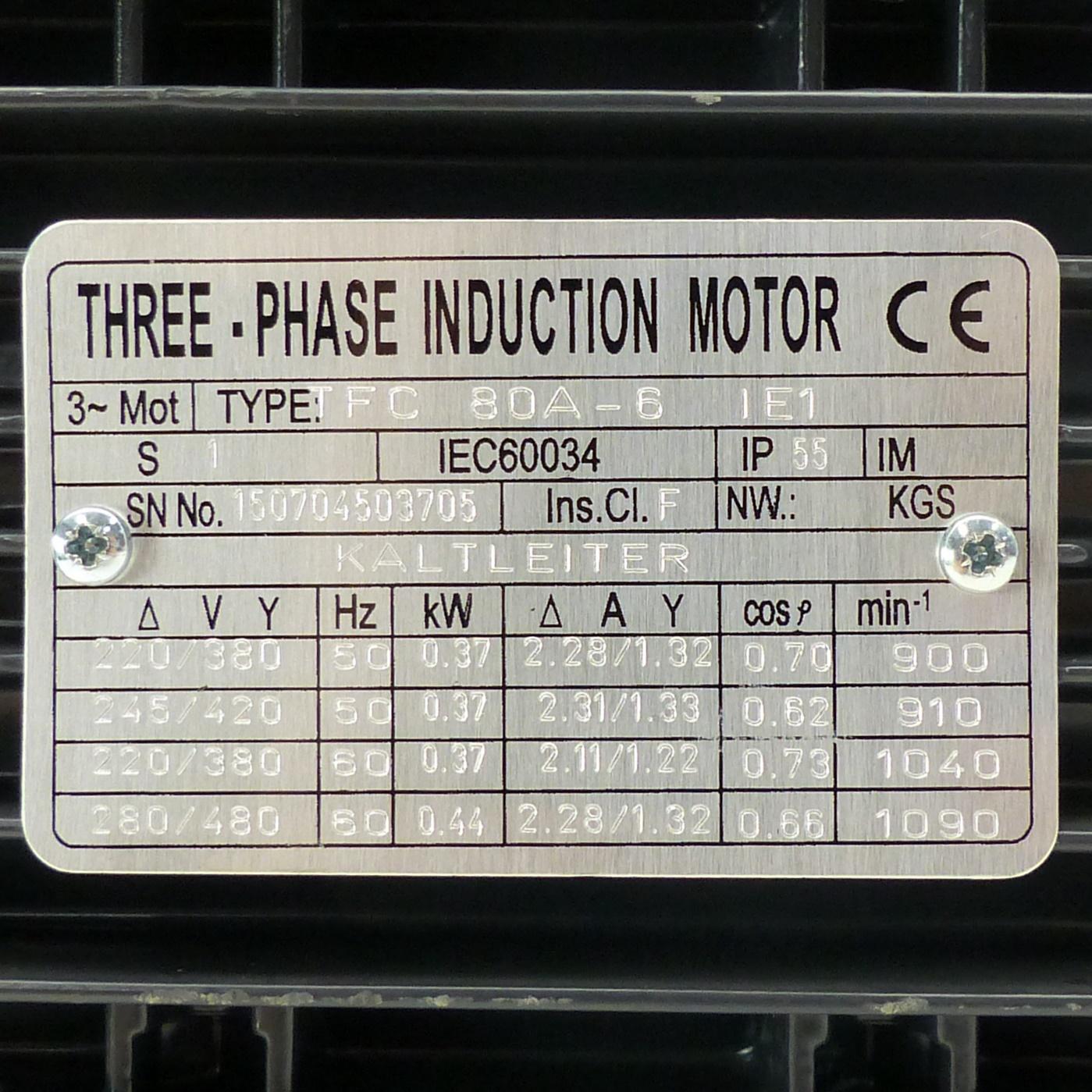 Produktfoto 2 von TECHTOP ADDA Drehstrommotor