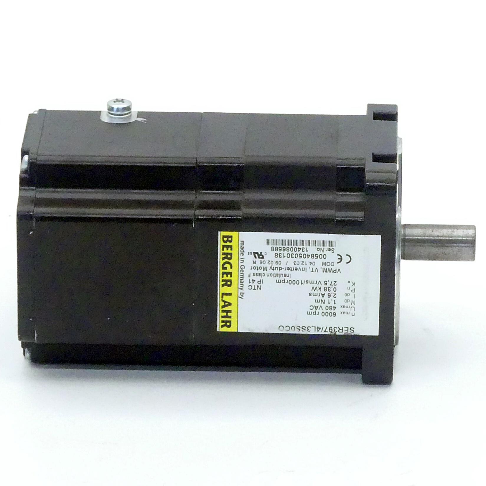 Produktfoto 6 von BERGER LAHR Servomotor SER397/4L3SS0CO