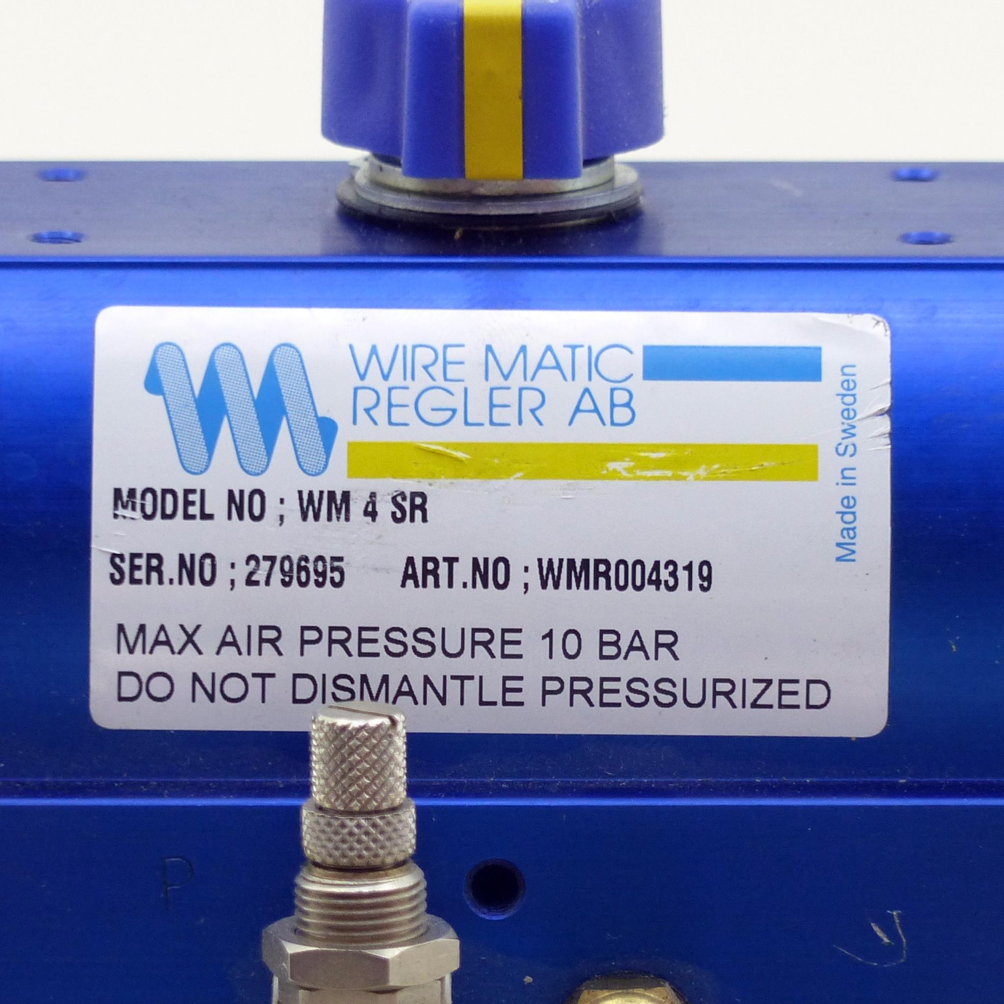 Produktfoto 2 von WIRE  MATIC REGLER AB Absperrventil