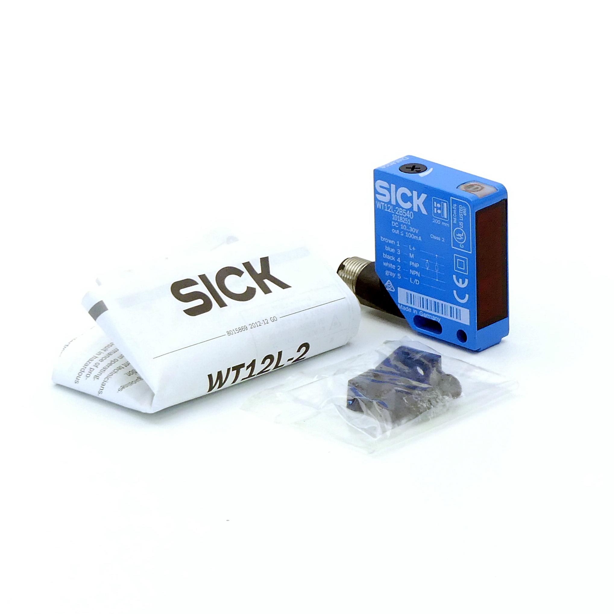 Produktfoto 1 von SICK Lichtschranke WT12L-2B540