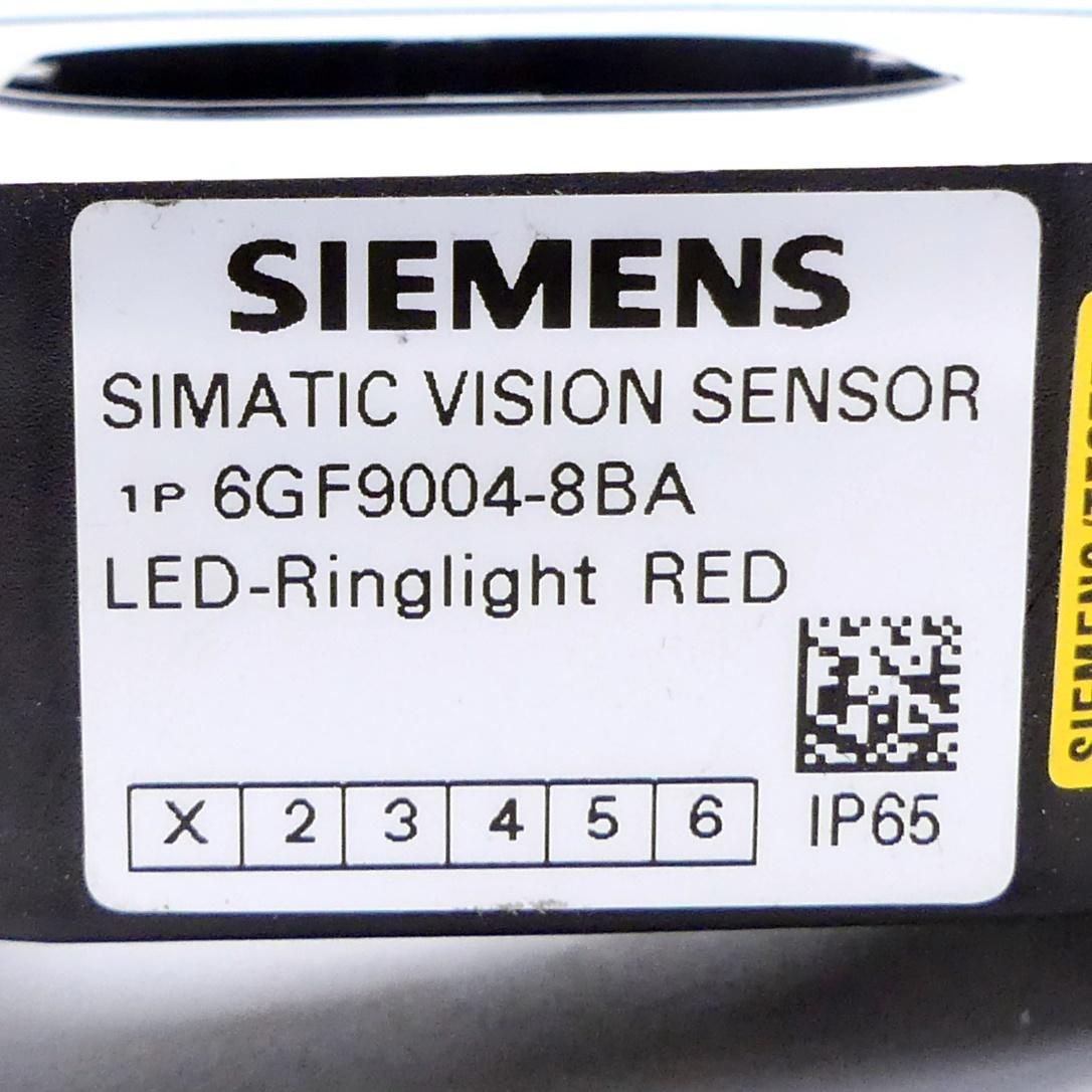 Produktfoto 2 von SIEMENS LED-Ringlicht rot diffus für SIMATIC VS100