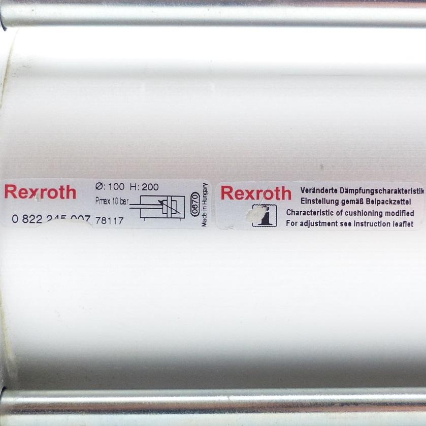 Produktfoto 2 von REXROTH Kompaktzylinder 100 x 200