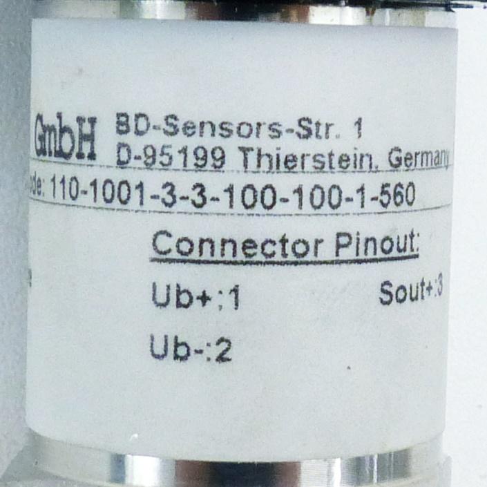 Produktfoto 2 von BD SENSORS Druckmessumformer DMP 331