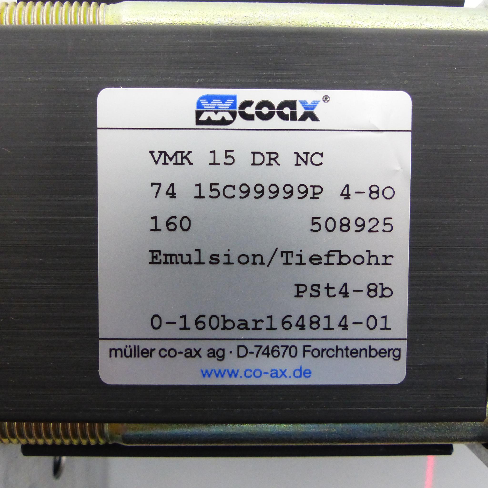 Produktfoto 6 von COAX 3/2 Wegeventil VMK 15 DR NC