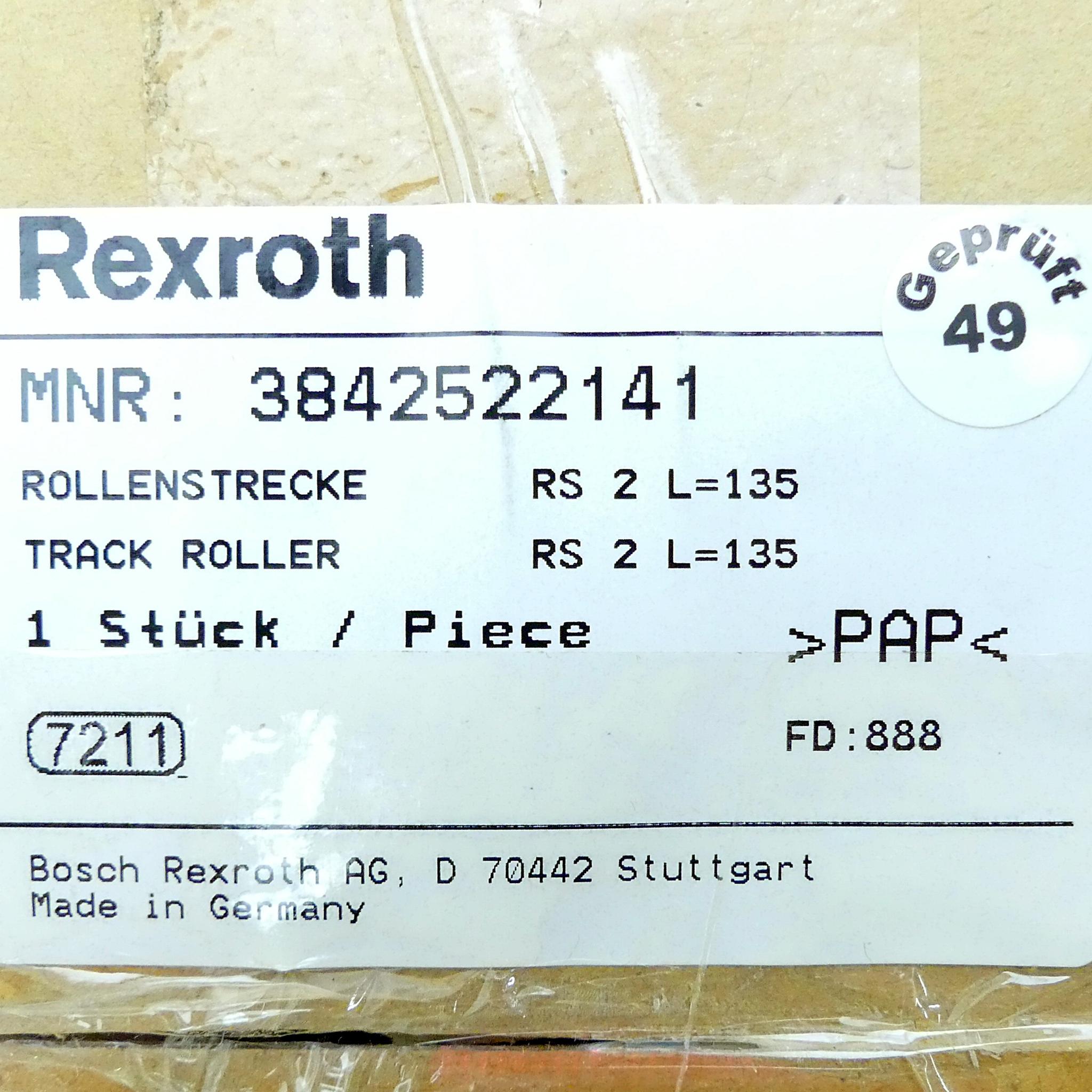 Produktfoto 2 von REXROTH Rollenstrecke RS 2