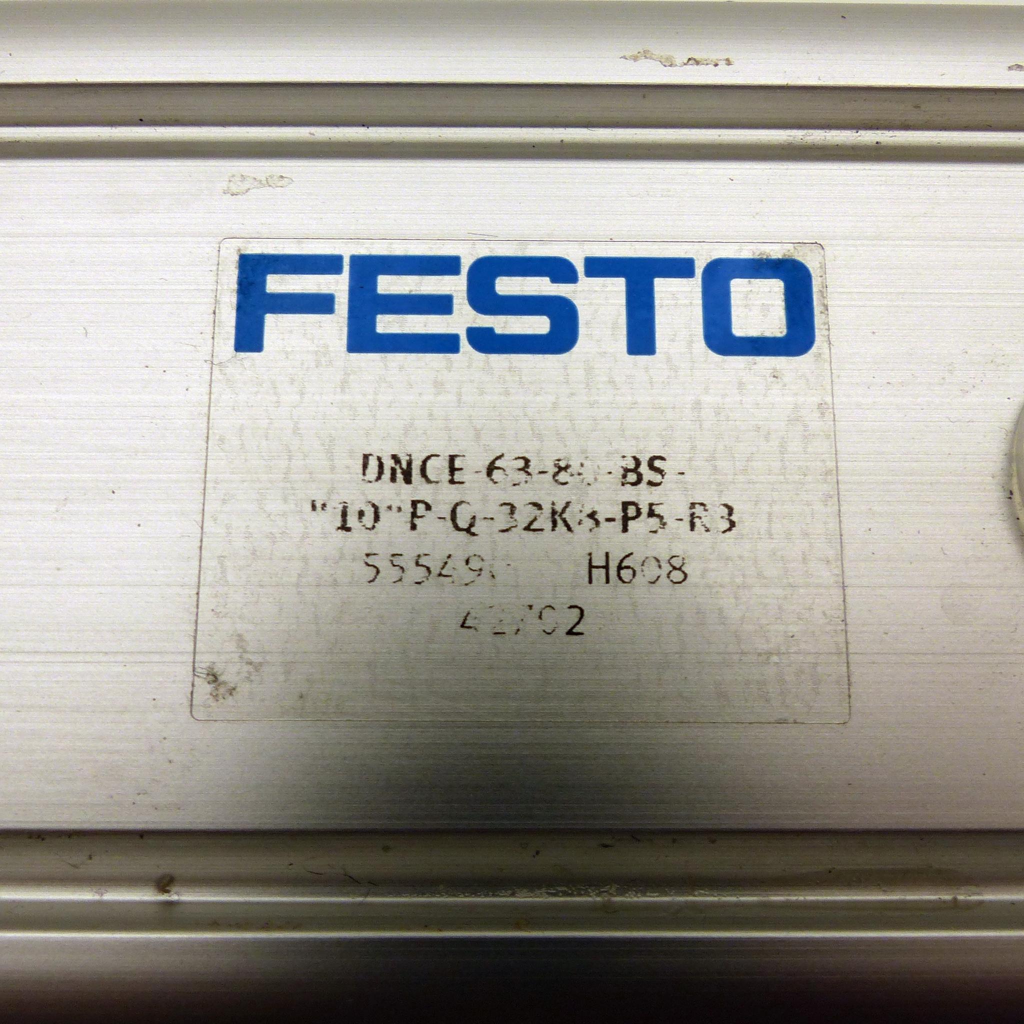 Produktfoto 2 von FESTO Elektrozylinder DNCE-63-80-BS-"10"P-Q-32K8-P5-R3