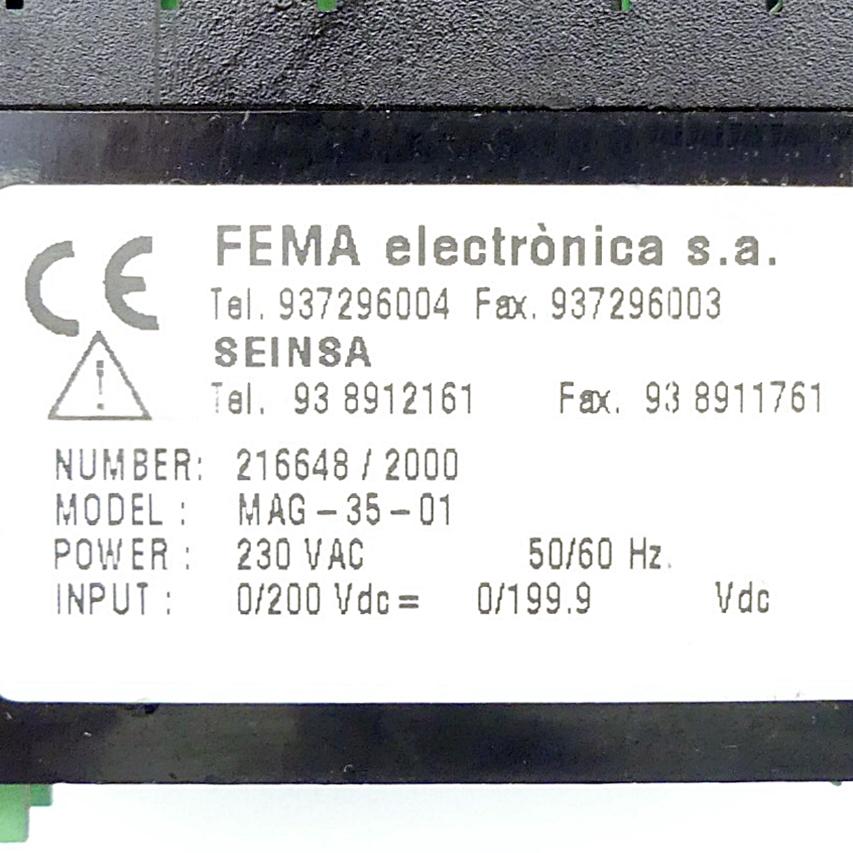 Produktfoto 2 von FEMA Multimeter MAG-35-01