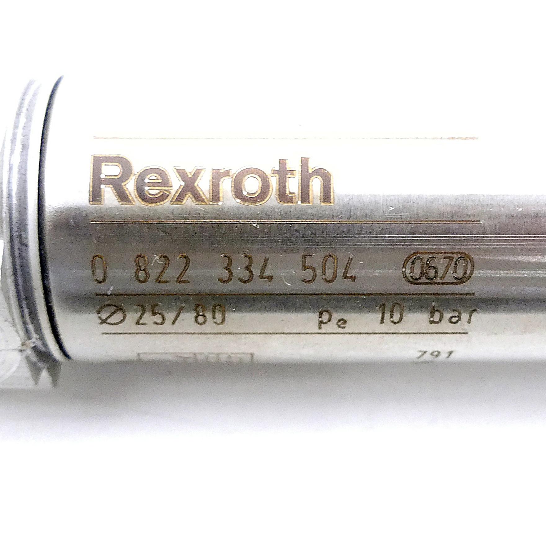 Produktfoto 2 von REXROTH Rundzylinder