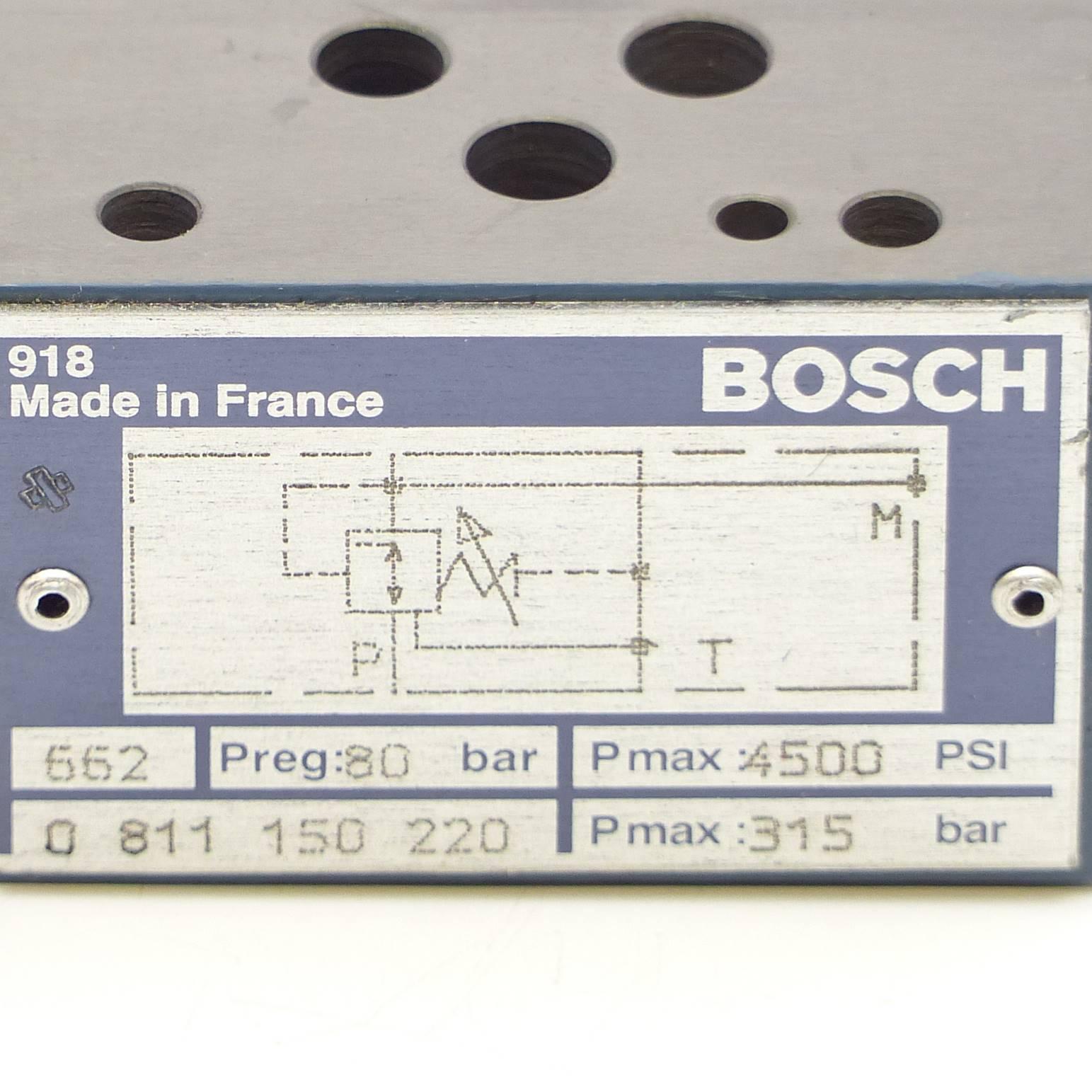 Produktfoto 2 von BOSCH Druckbegrenzungsventil