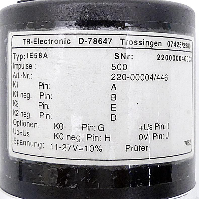 Produktfoto 2 von TR ELECTRONIC Inkrementaler Drehgeber IE58A