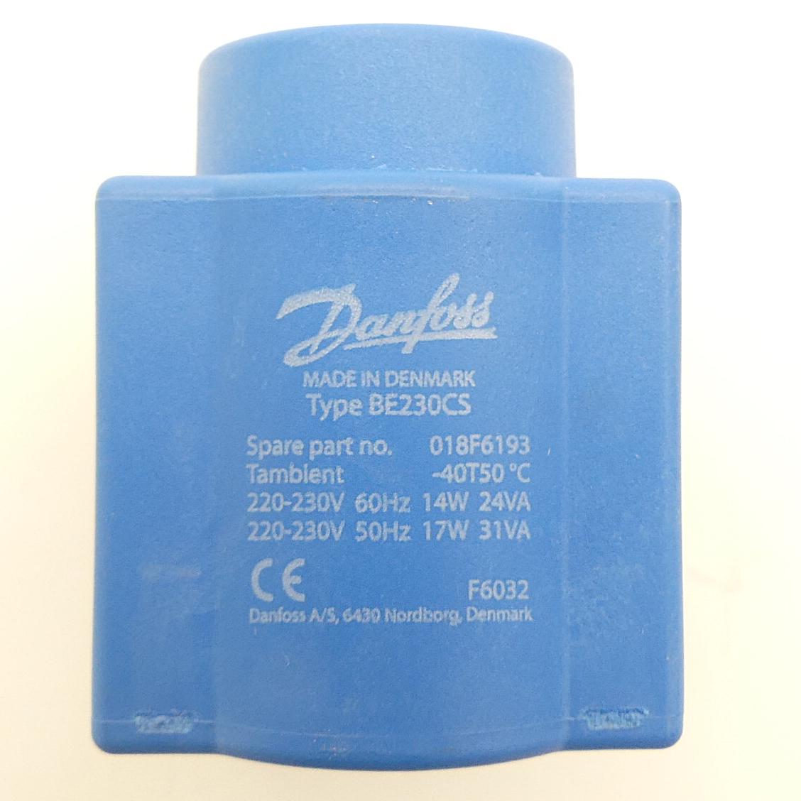 Produktfoto 2 von DANFOSS Magnetspule BE230CS