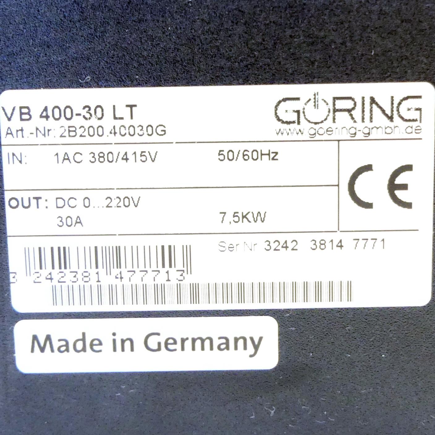 Produktfoto 2 von GÖRING Bremsgerät VersiBrake VB 400-30 LT