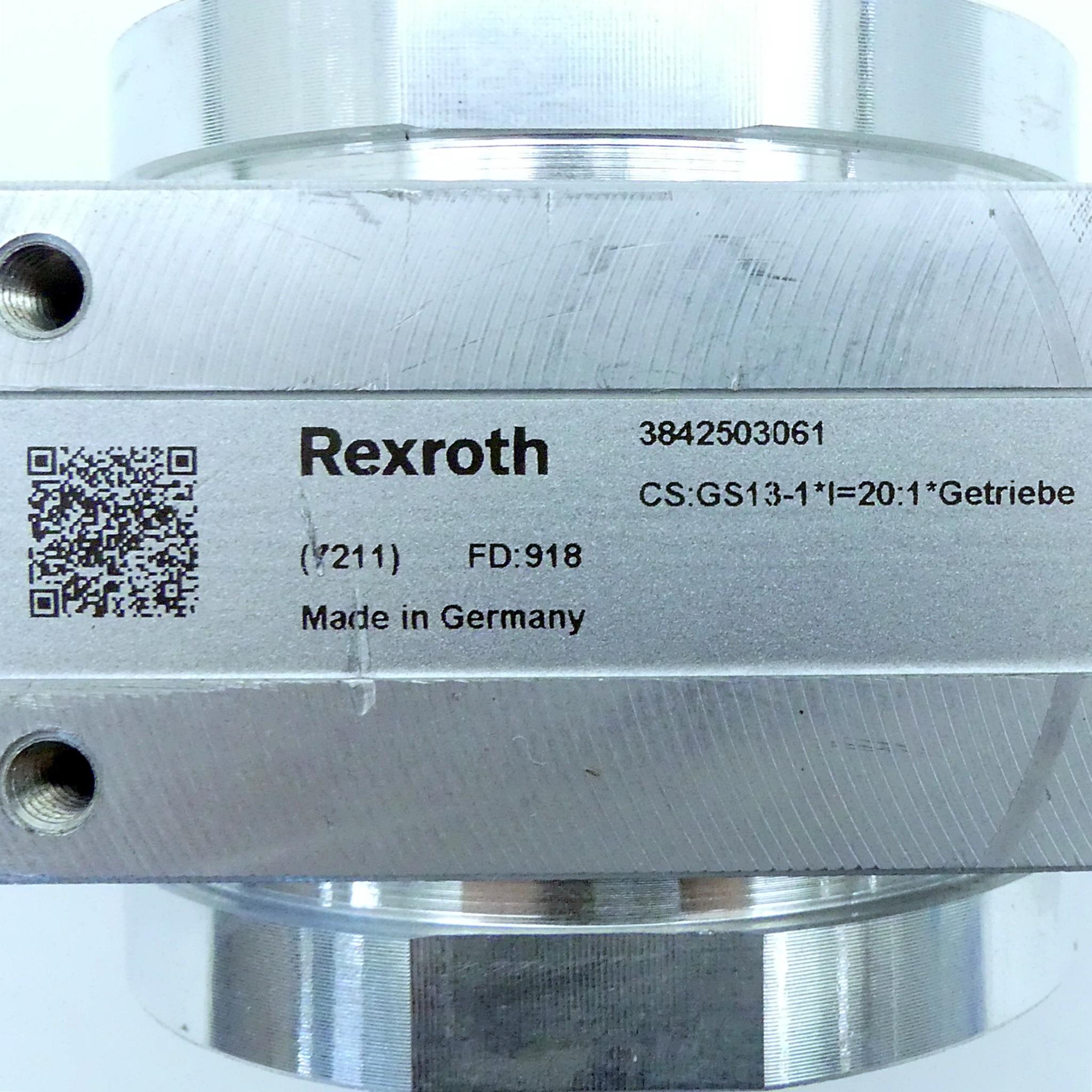 Produktfoto 2 von REXROTH Getriebe 3842503061