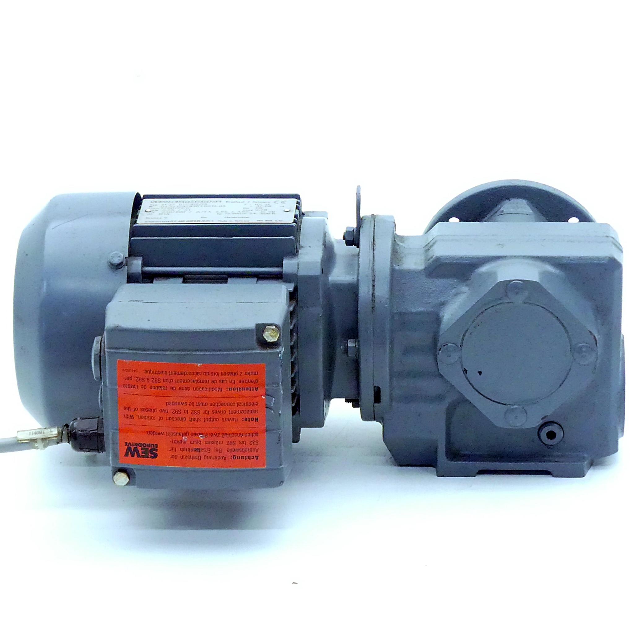 Produktfoto 6 von SEW-EURODRIVE Getriebemotor SF37 DT71D2/IS