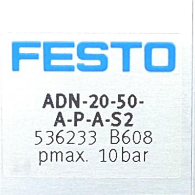 Produktfoto 2 von FESTO Kompaktzylinder ADN-20-50-A-P-A-S2