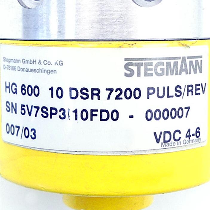 Produktfoto 2 von STEGMANN Drehgeber HG 600 10 DSR 7200 PULS/REV