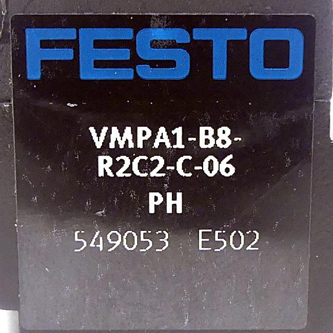 Produktfoto 2 von FESTO Reglerplatte VMPA1-B8-R2C2-C-06