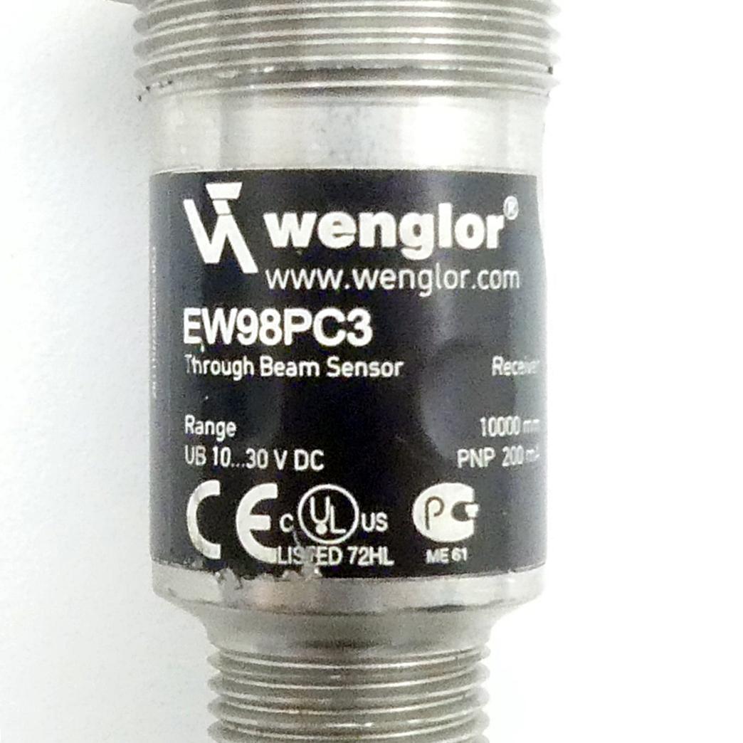 Produktfoto 2 von WENGLOR Einweglichtschranke EW98PC3