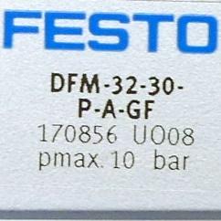 Produktfoto 2 von FESTO Führungszylinder DFM-32-30-P-A-GF