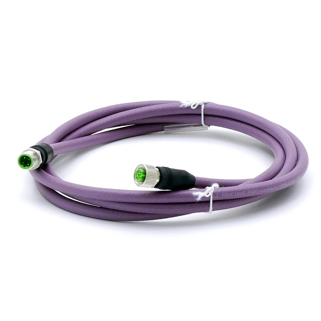 Produktfoto 1 von MURRELEKTRONIK Profibus Kabel M12 St. 0° / M12 Bu. 0° B-kod.