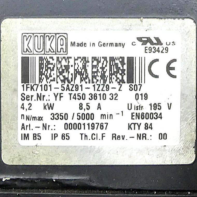 Produktfoto 2 von KUKA Servomotor