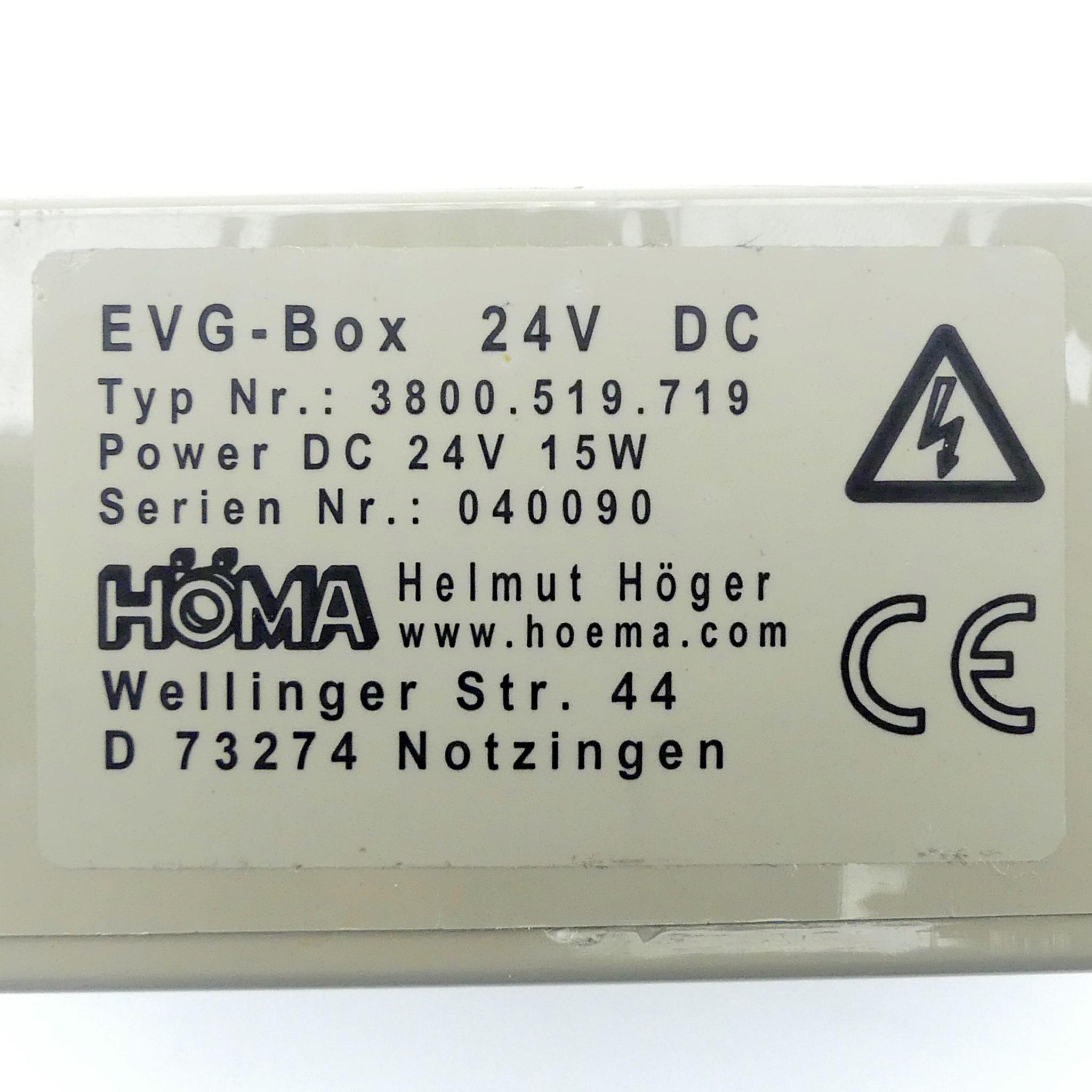 Produktfoto 2 von HÖMA EVG-Box 24V DC