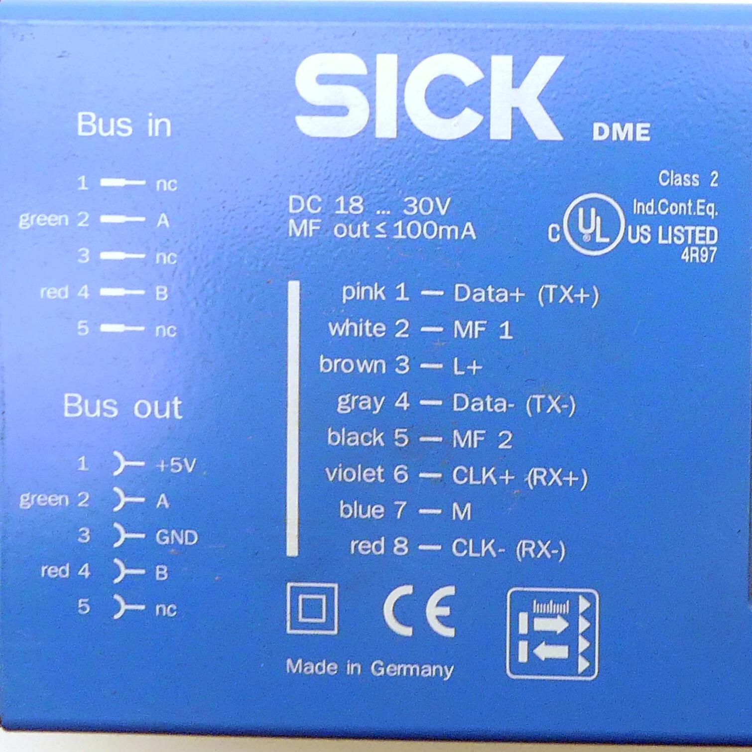 Produktfoto 2 von SICK Distanzsensoren DME4000-12