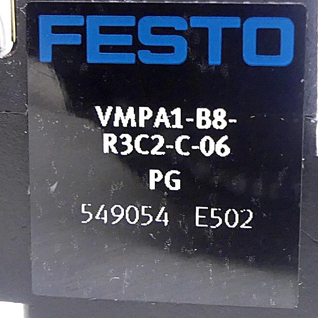 Produktfoto 2 von FESTO Reglerplatte VMPA1-B8-R3C2-C-06