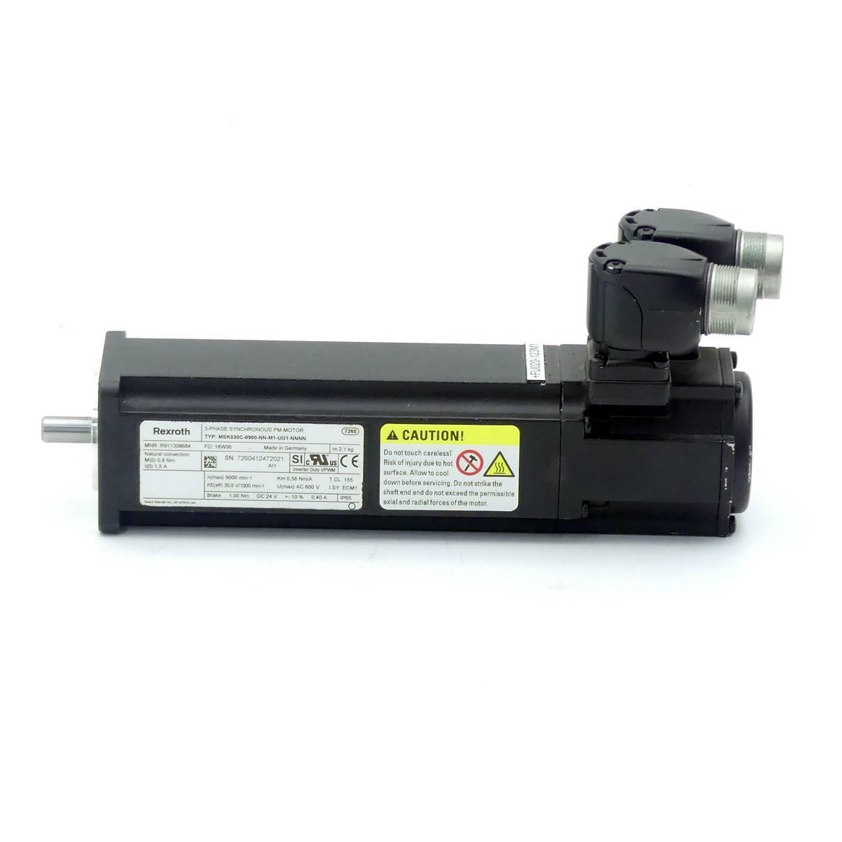 Produktfoto 5 von REXROTH Servomotor MSK030C-0900-NN-M1-UG1-NNNN