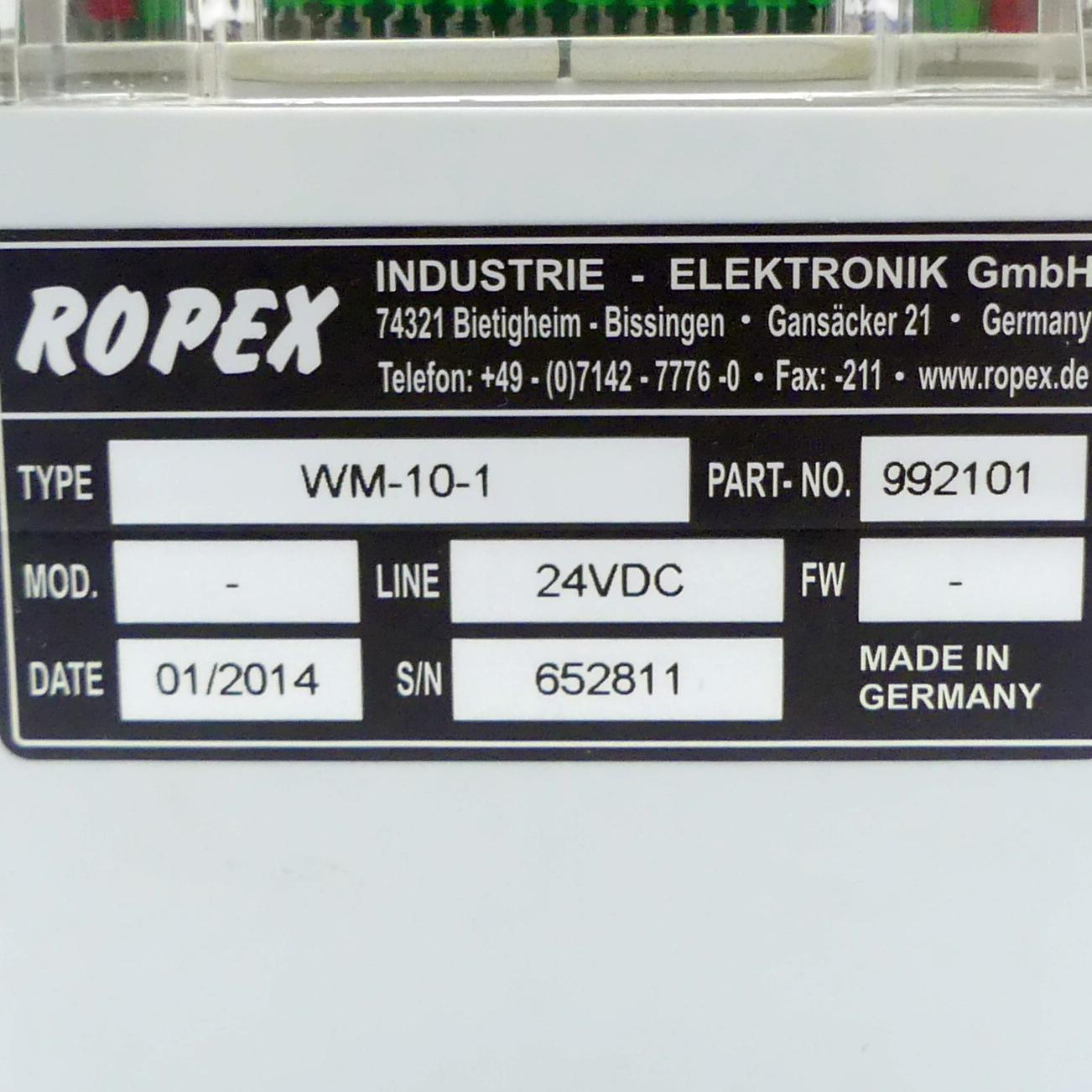 Produktfoto 2 von ROPEX Wegmess-System WM-10-1