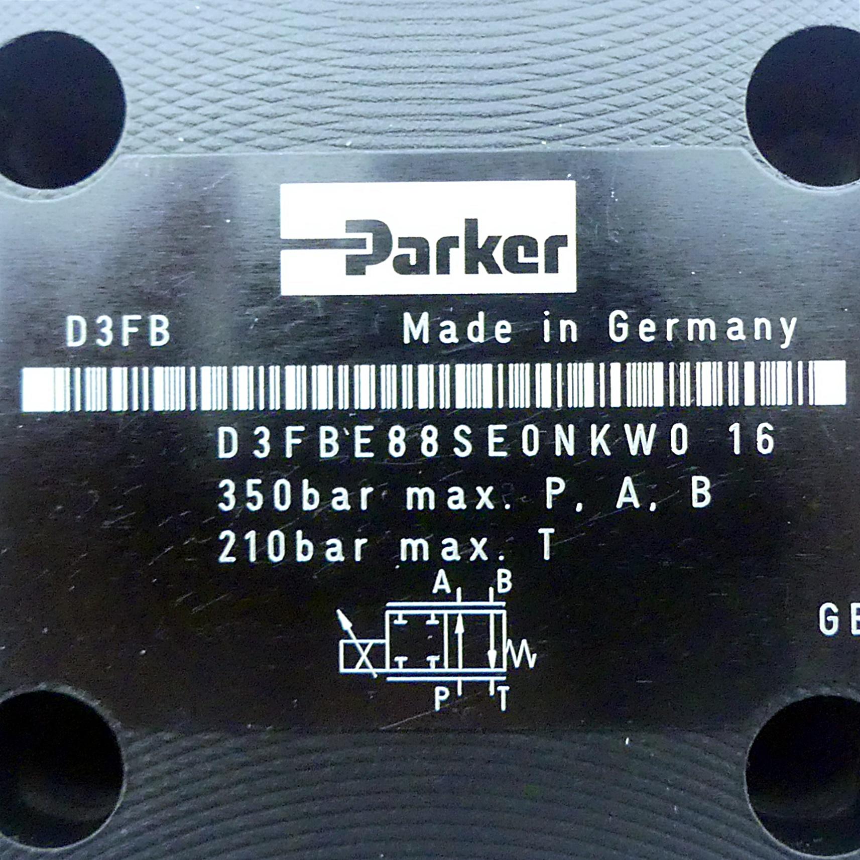 Produktfoto 2 von PARKER Ventil D3FBE88SE0NKW0