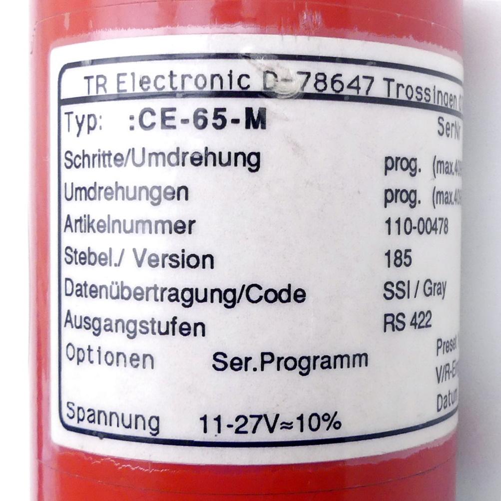 Produktfoto 2 von TR ELECTRONIC Drehgeber CE-65-M