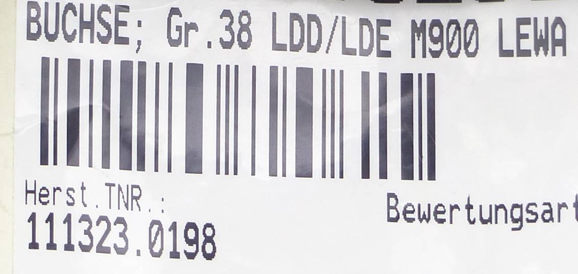 Produktfoto 2 von LEWA Buchse LDD/LDE M900