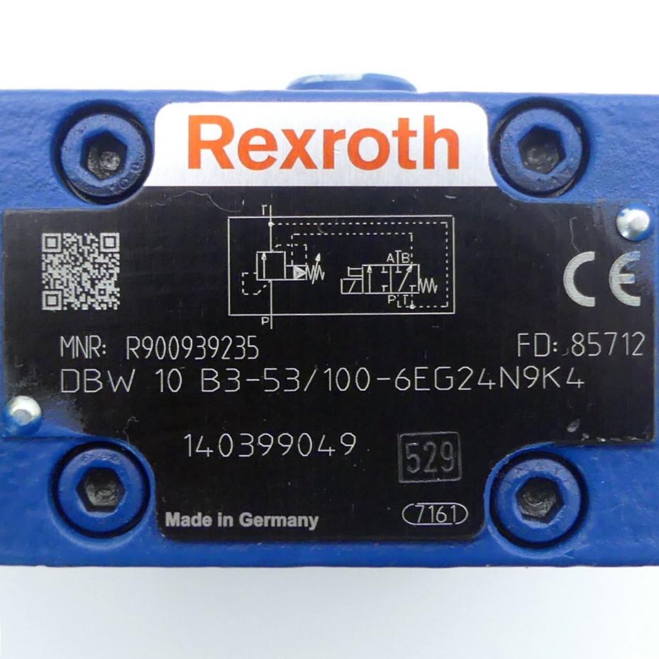 Produktfoto 2 von REXROTH Druckbegrenzungsventil DBW10B3-53/100-6EG24N9K4