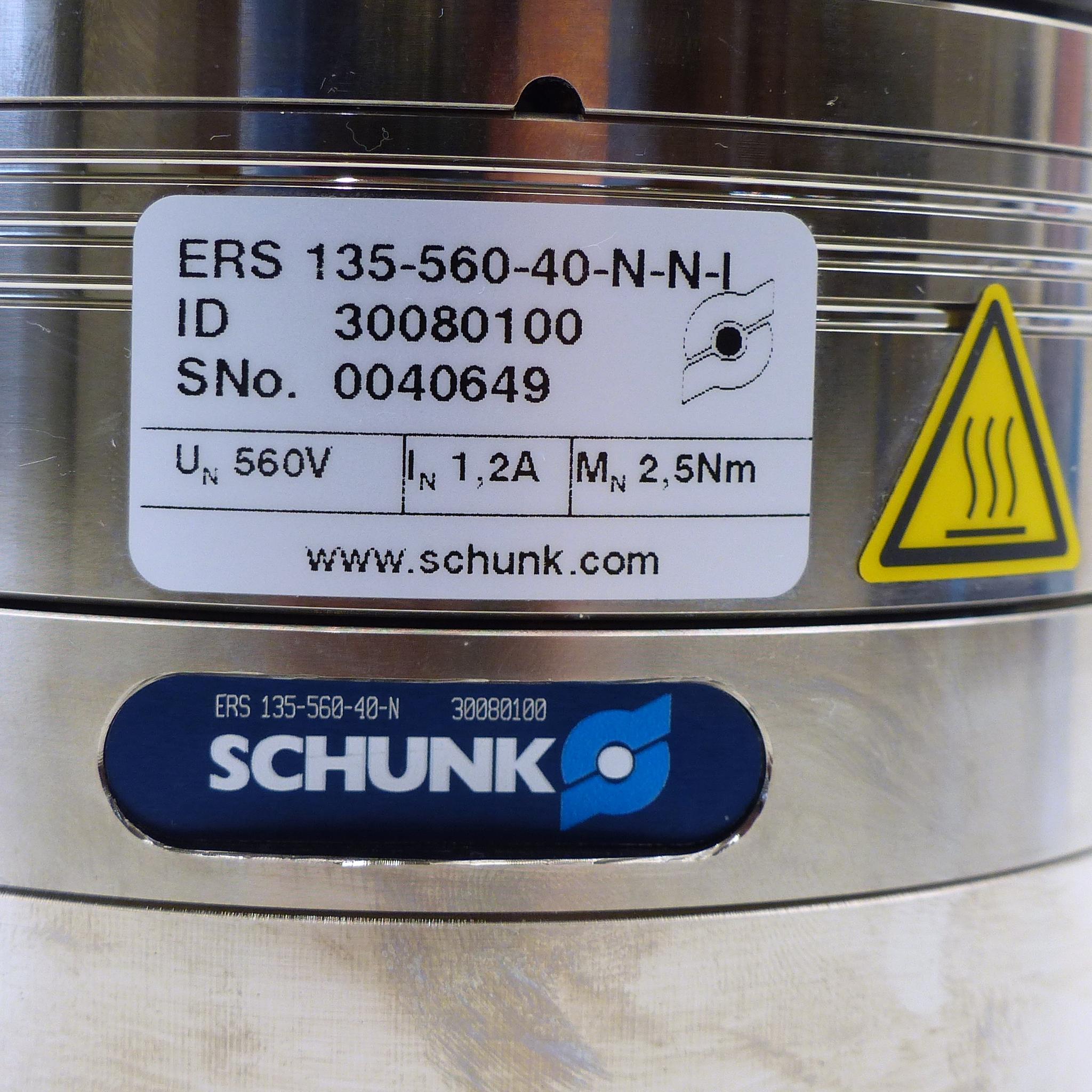 Produktfoto 2 von SCHUNK Universaldreheinheit ERS 135-560-40-N-N-I