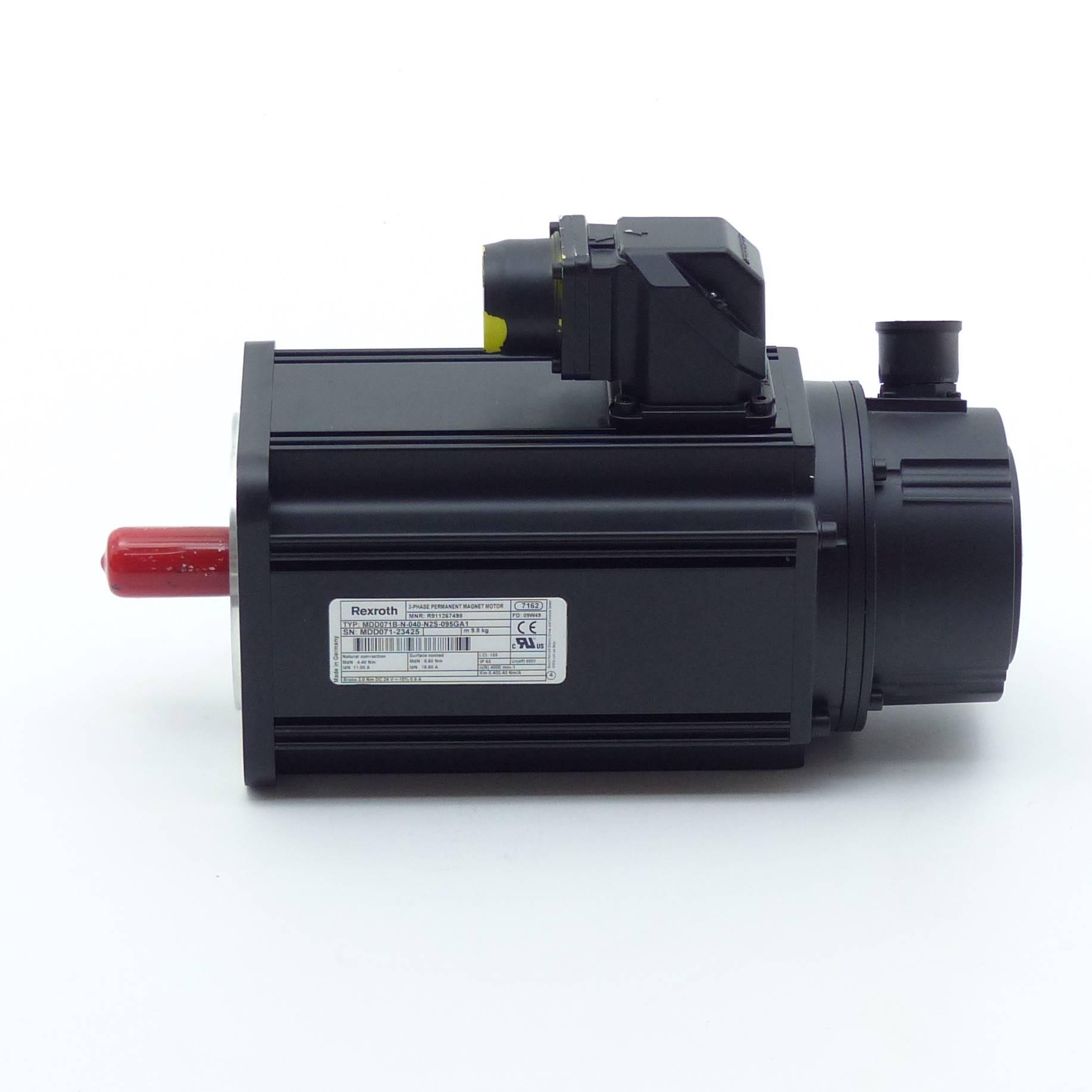 Produktfoto 3 von REXROTH Servomotor MDD071B-N-040-N2S-095GA1