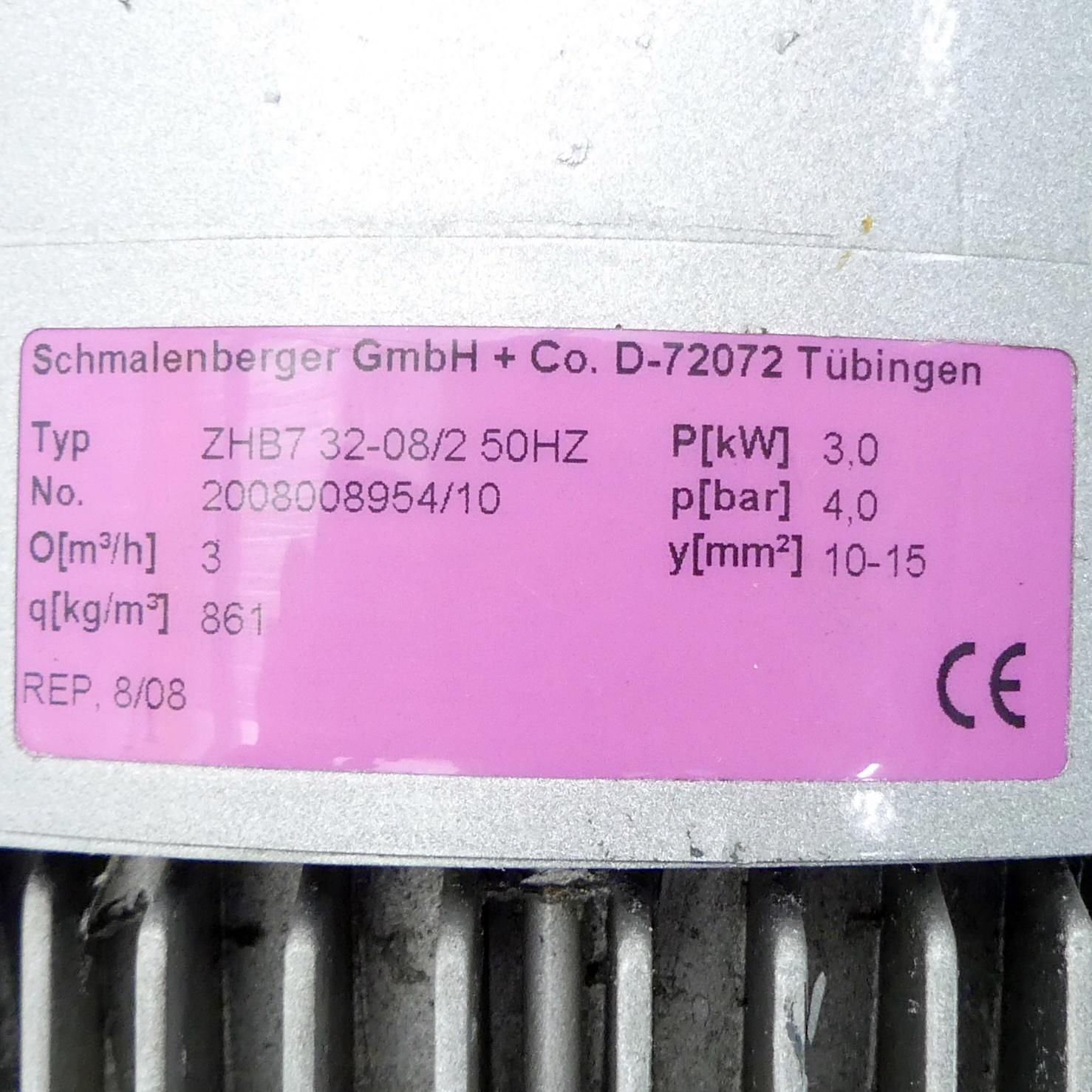 Produktfoto 2 von SCHMALENBERGER Kreiselpumpe ZHB7 32-08/2