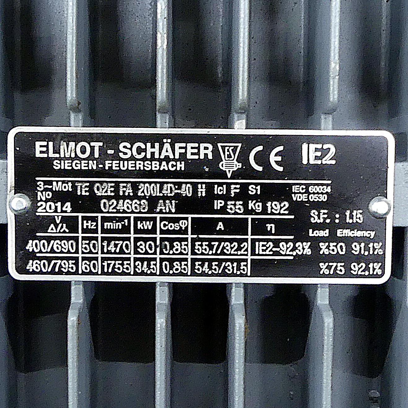 Produktfoto 2 von ELMOT - SCHÄFER Drehstrommotor