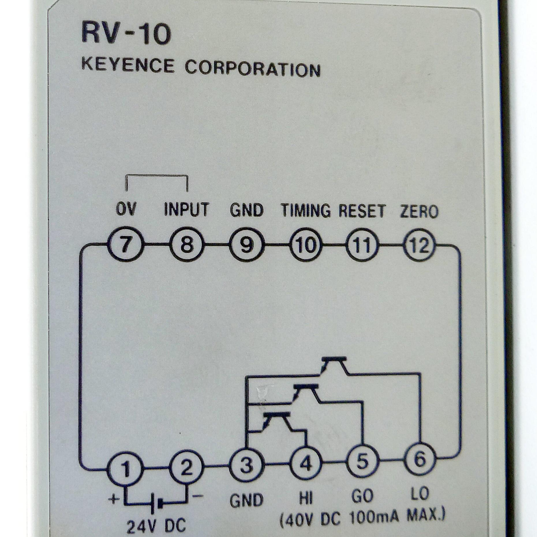 Produktfoto 2 von KEYENCE RV-10