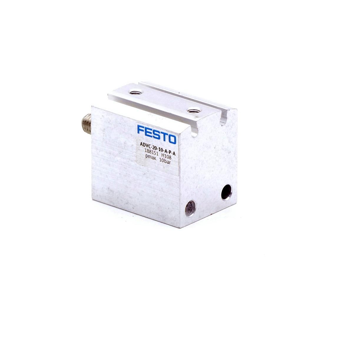 FESTO Pneumatikzylinder ADVC-20-10-A-P-A